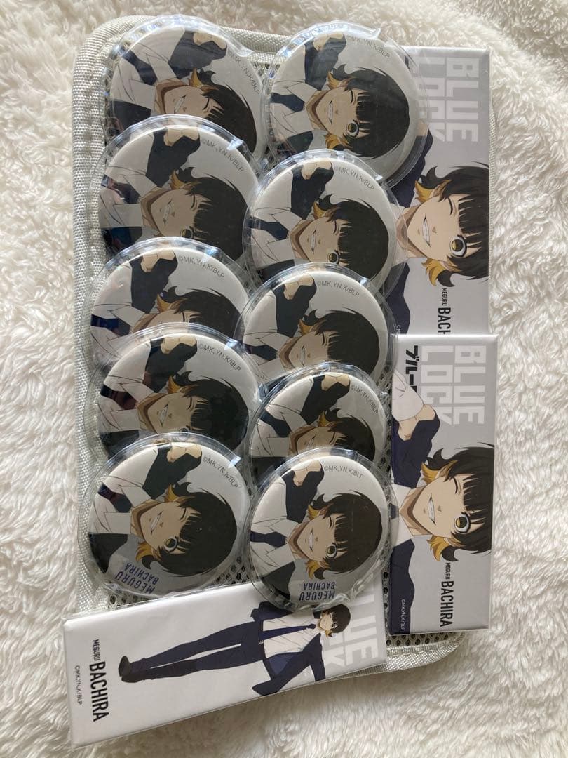 ブルーロック　蜂楽廻　缶バッジ　痛バッグ