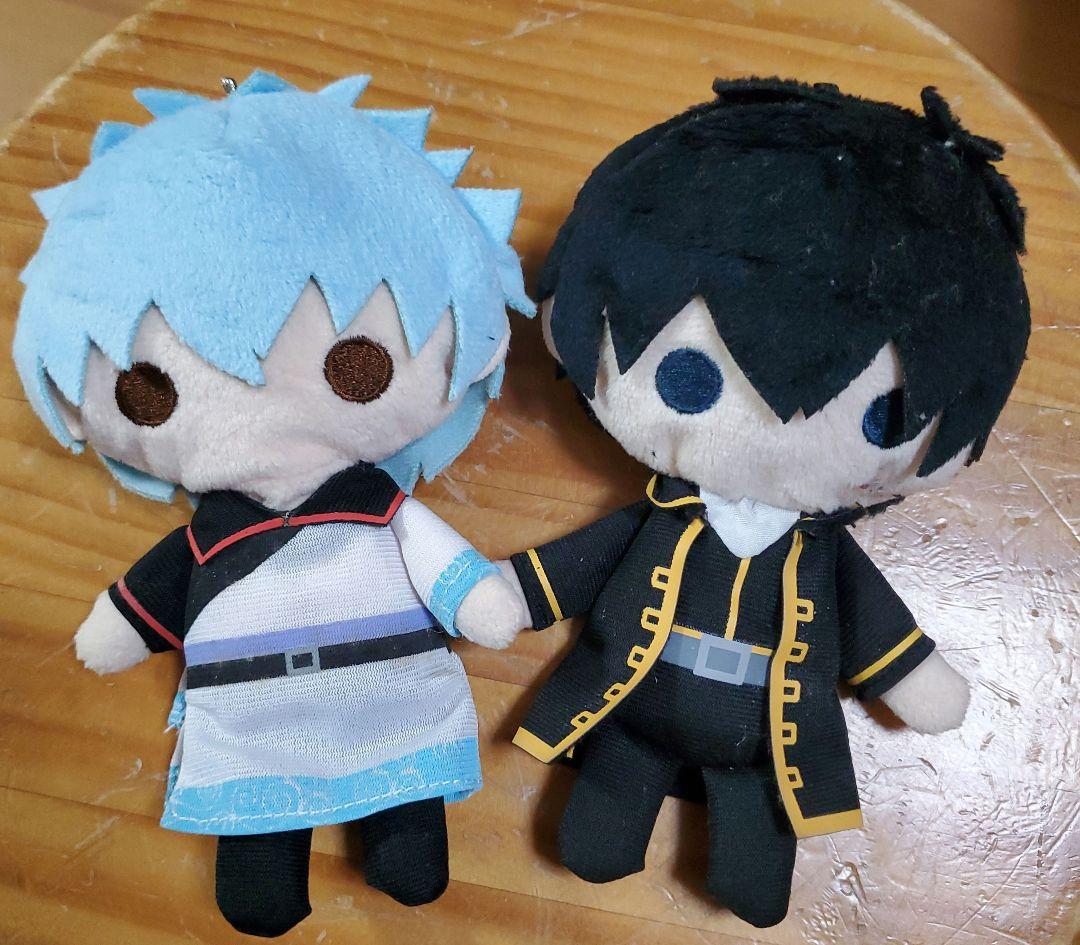 銀魂 銀時 土方 ぬいぐるみポーチ