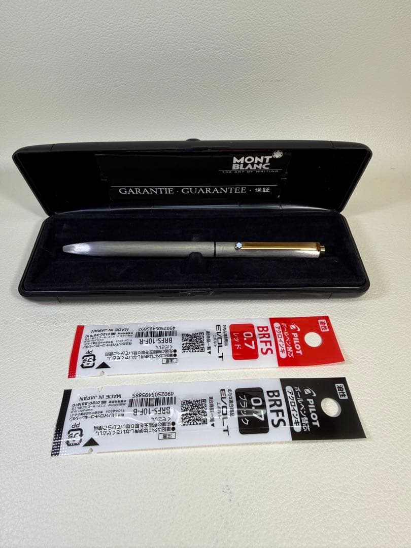 【極美品】モンブラン Sライン 2色ボールペン