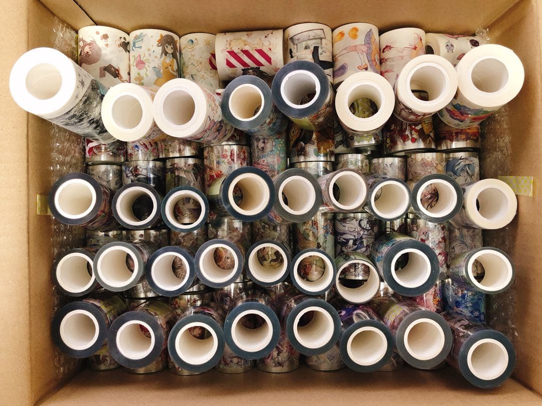 ★ちょまちゃん★【海外マステ 132巻】 大量 コラージュ 人物マステ