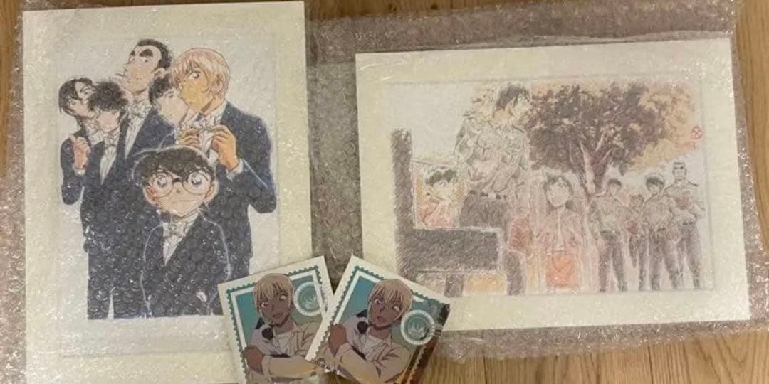 【おまけ付き】【コナン】警察学校組青山原画　2点セット