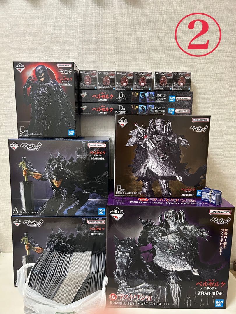 ベルセルク　一番くじ　反撃の誓い　77口　ラストワン　まとめ売り　② ①も購入