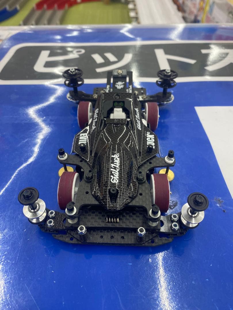 ミニ四駆 完成品 サンダーショット MSフレキ イービルワイヤー