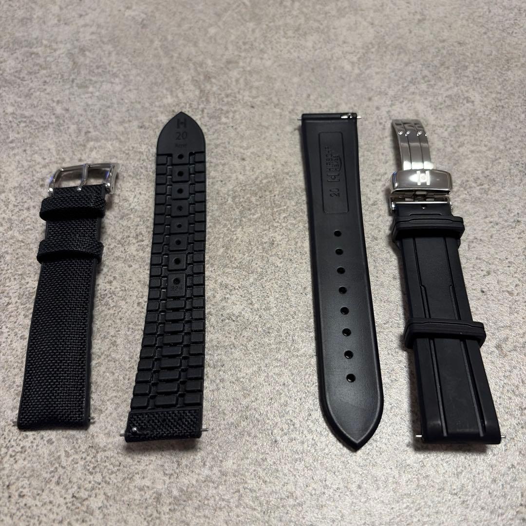 【2本セット】HIRSCH 腕時計 ベルト アタッチメント幅20mm/18mm