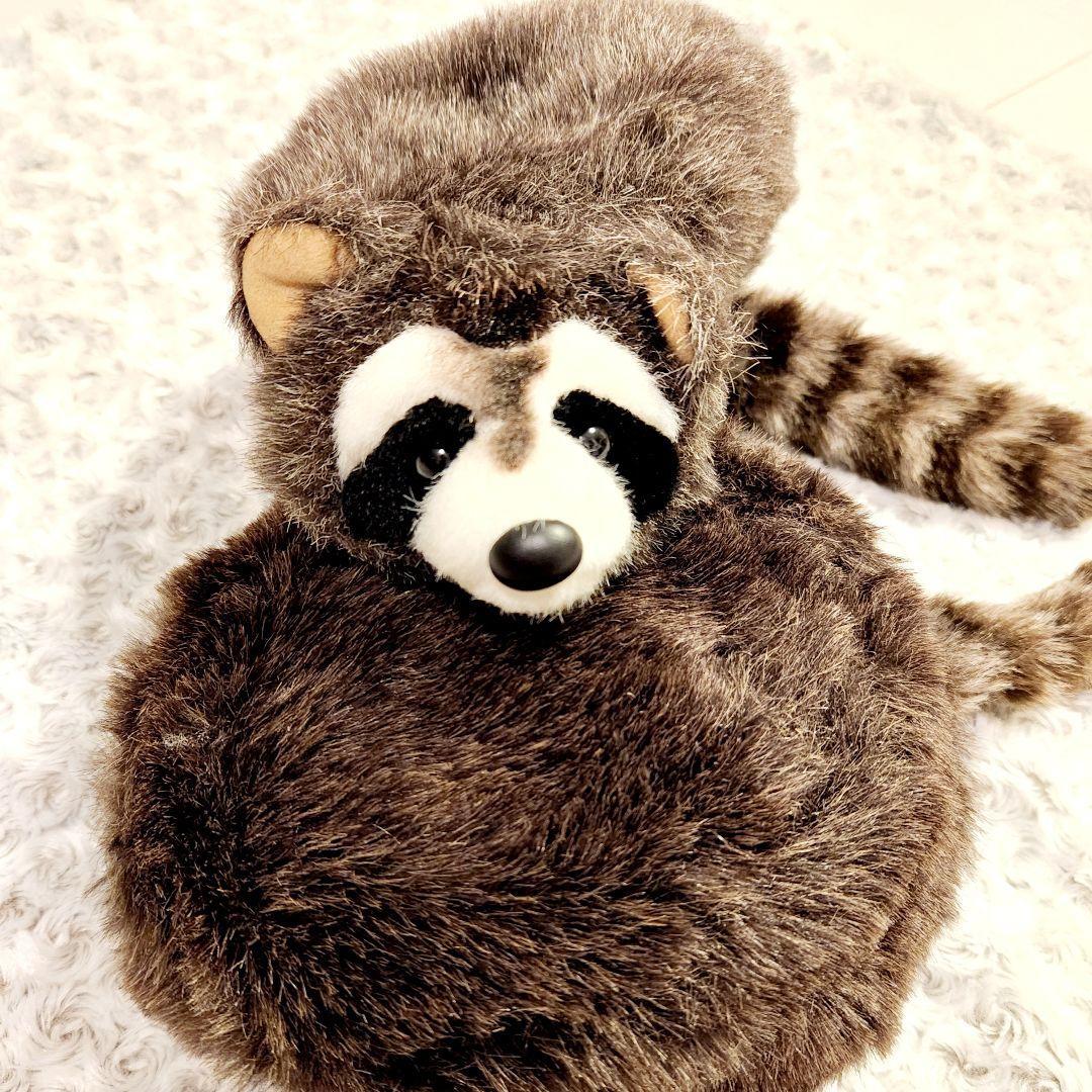 昭和レトロ　ファースト　アライグマ帽子