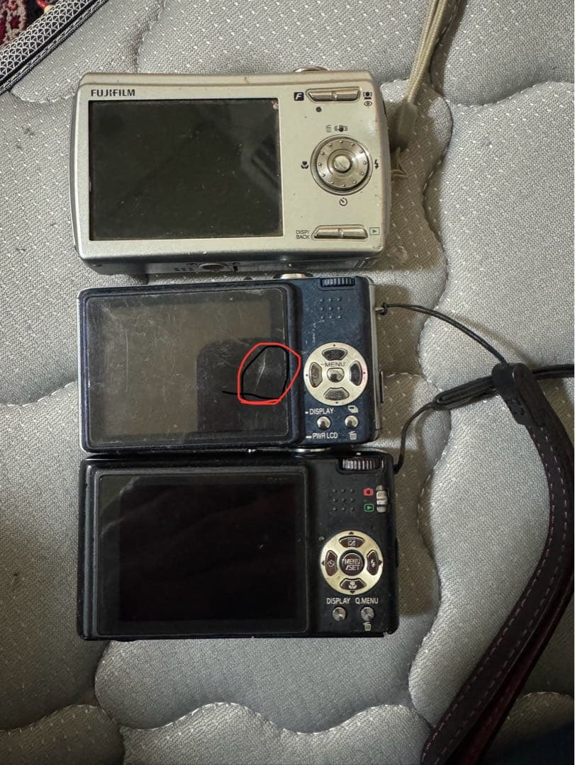 Fujifilm Finepix & Panasonic Lumix 3台セット