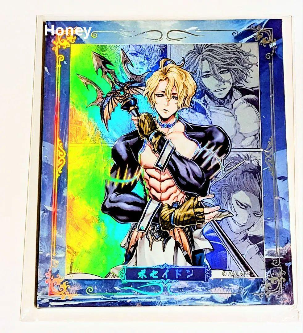 終末のワルキューレ　中国公式グッズ 原画色紙　ポセイドン