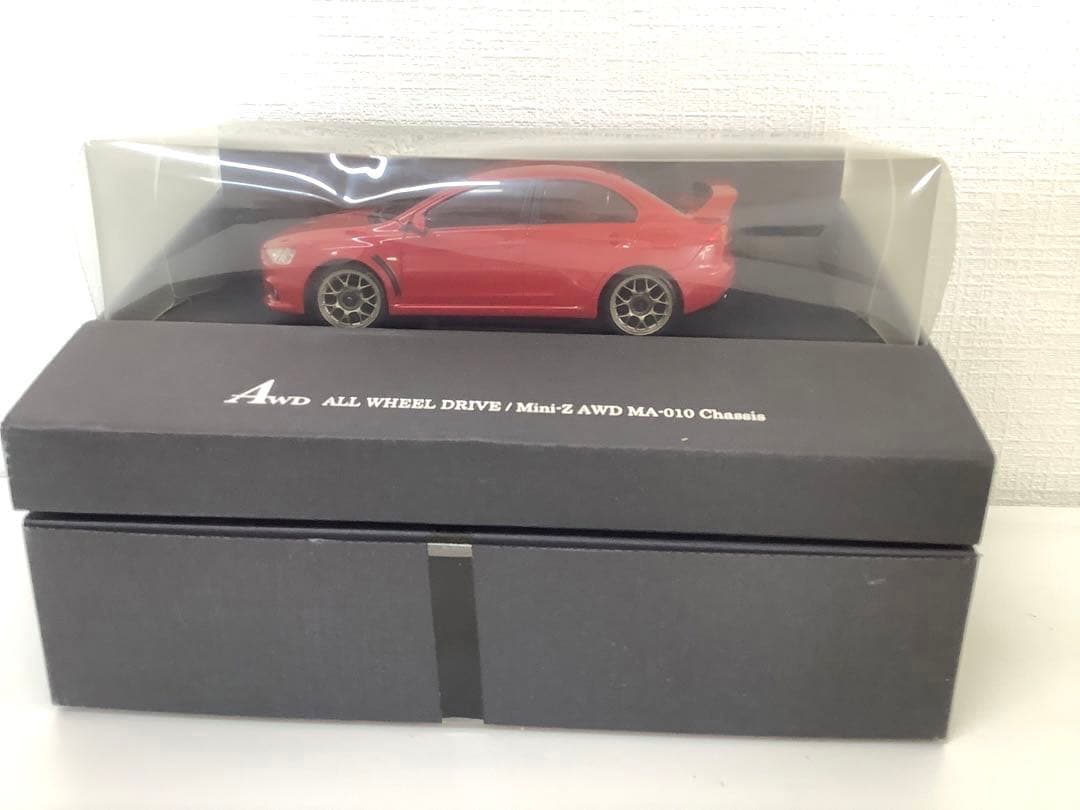 [z662]Mini-Z AWD MA-010 Chassis レッドミニカー