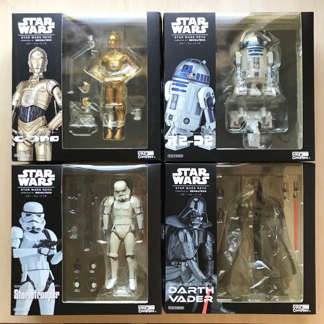 STAR WARS REVO C-3PO R2-D2等 figure フィギュア