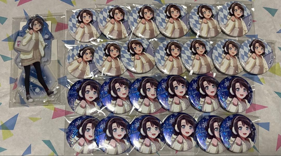 奥沢美咲　マルイ　缶バッジ　アクスタ　まとめ売り