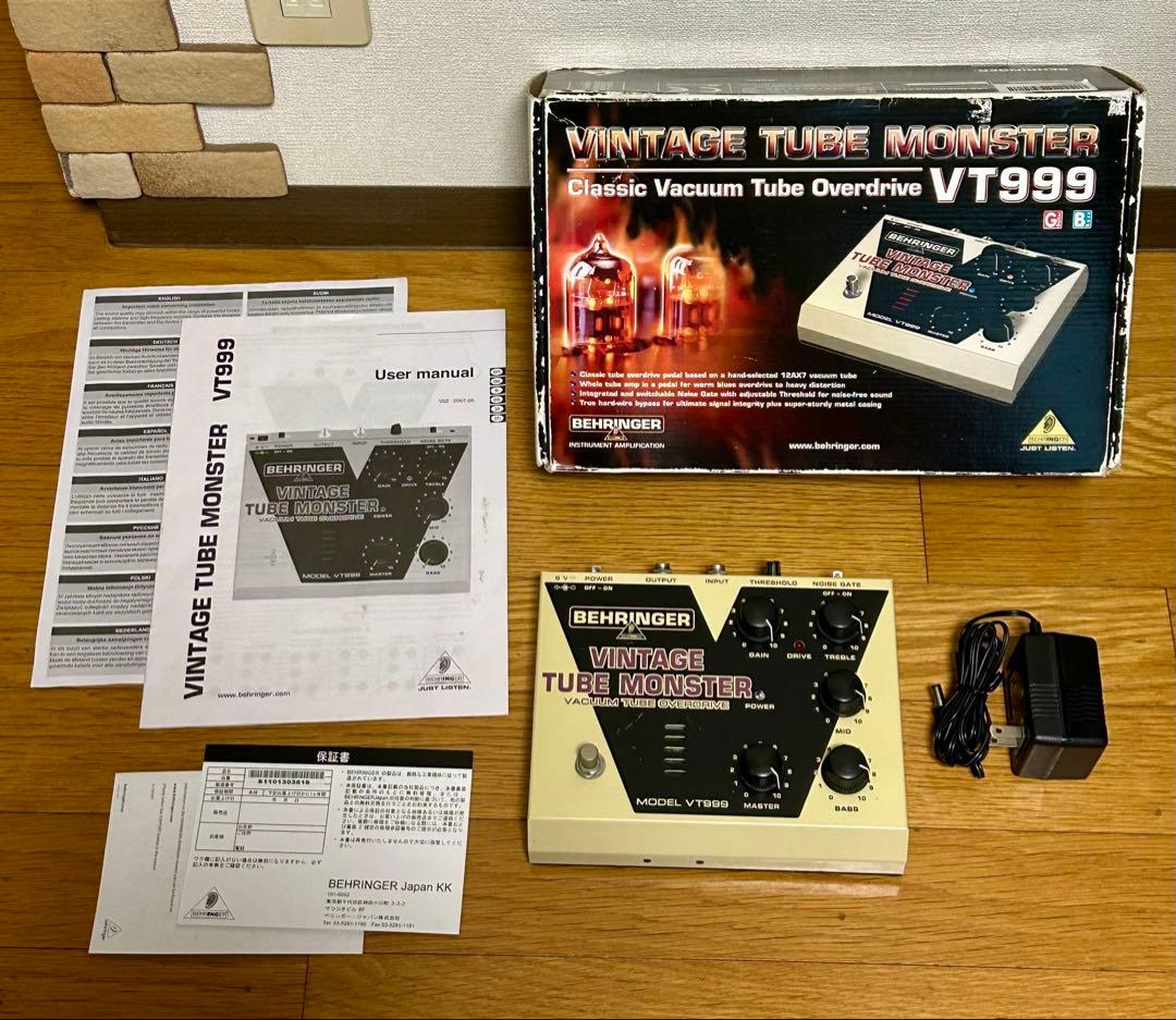 ギター BEHRINGER VINTAGE TUBE MONSTER VT999