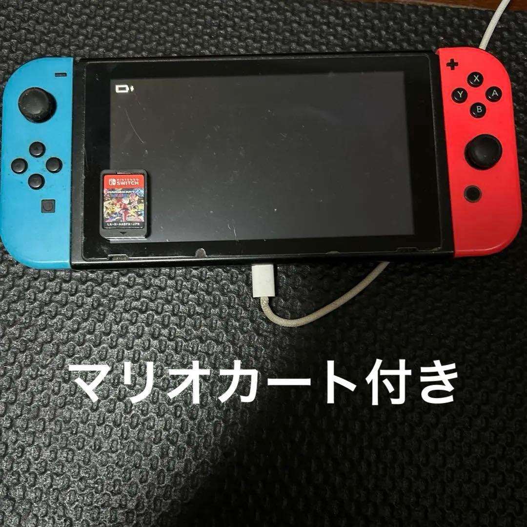 最終値下　Nintendo Switch 青/赤 本体　マリオカート8 セット