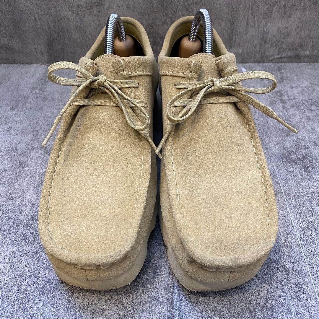 ✨人気✨クラークス CLARKS ワラビーGTX【25.5】メープル 箱替紐付き