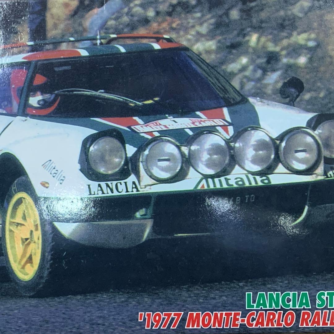 ハセガワ　1/24 ランチャストラトス 1977 モンテカルロラリー ウィナー