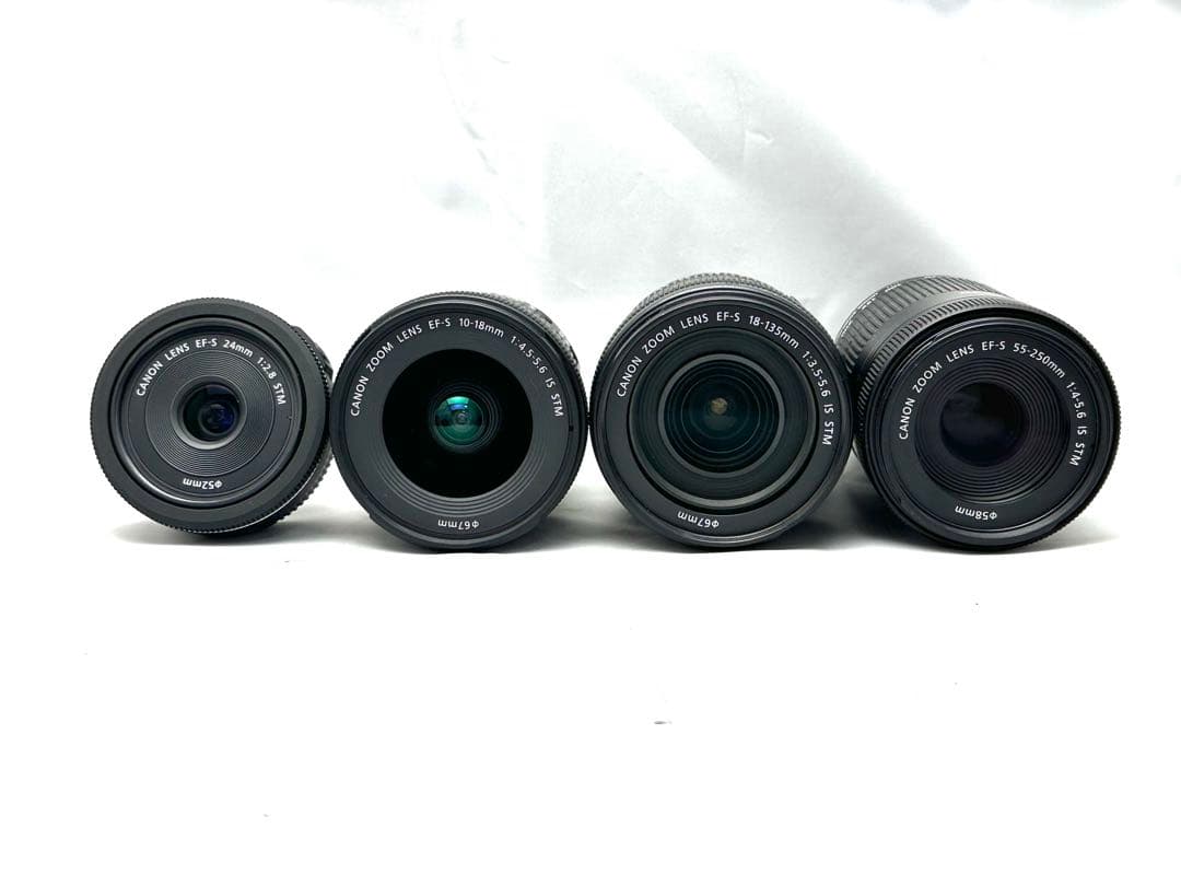 EF-S STMレンズ豪華4本セット！