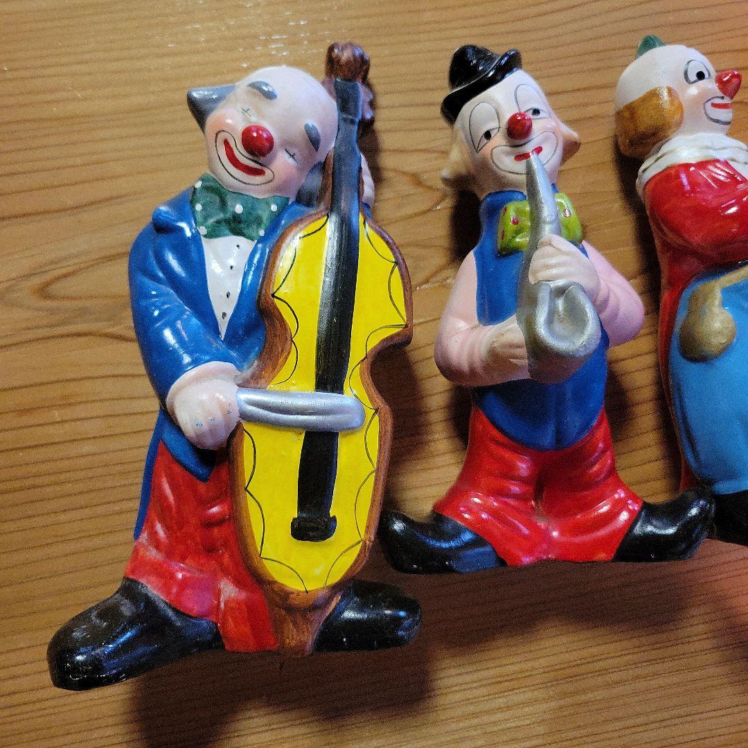 ピエロ アンティーク 陶器 5体