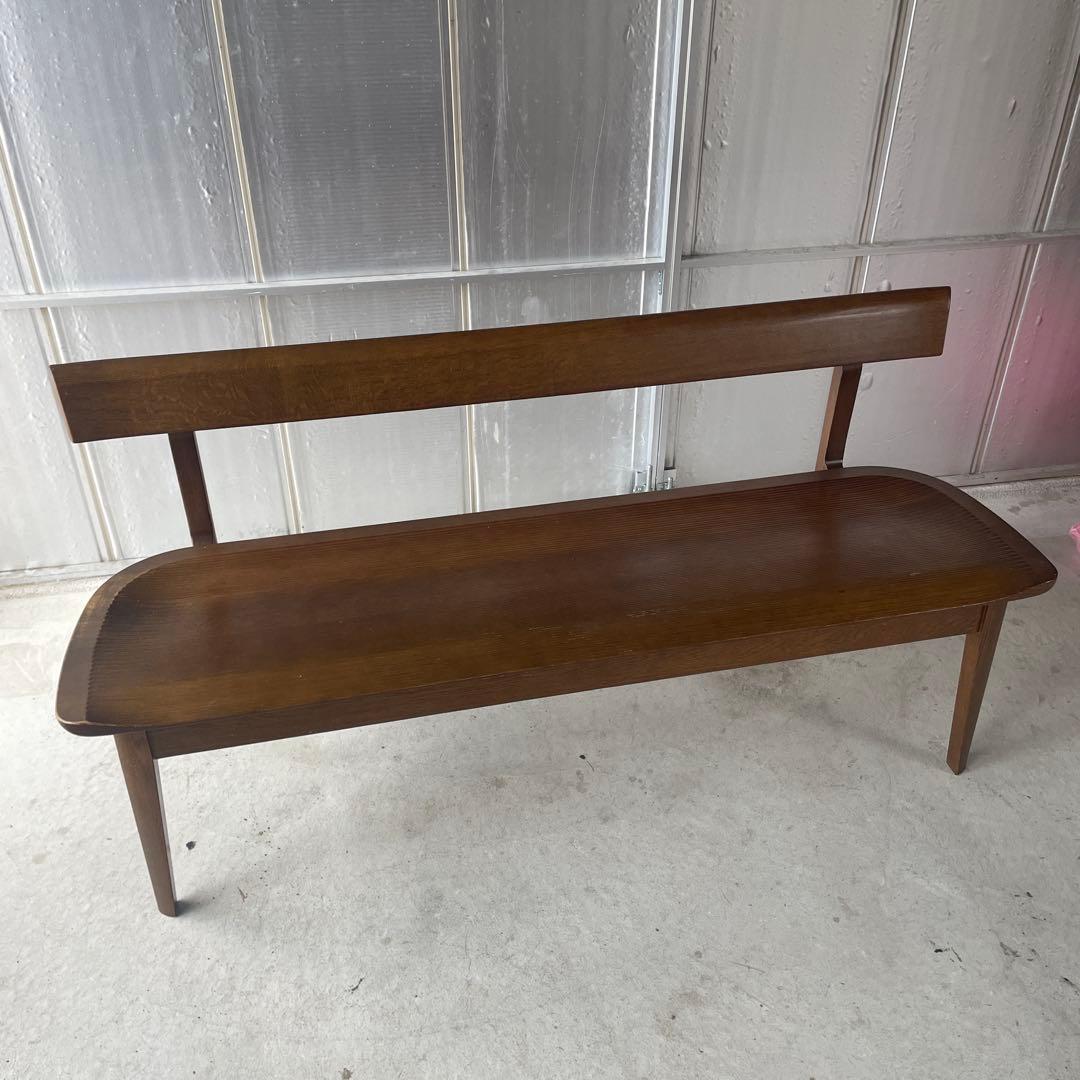 飛騨高山　ibata interior オーク無垢　ダイニングベンチ