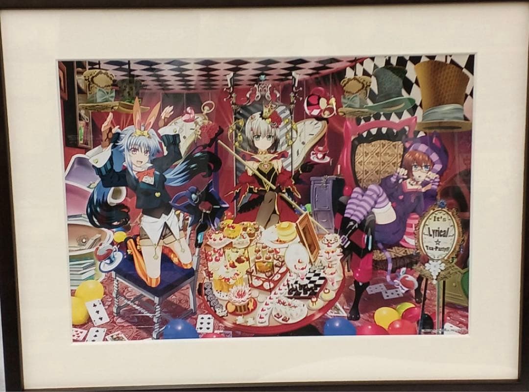 魔法少女リリカルなのは　複製原画　リリカルティーパーティーVer.