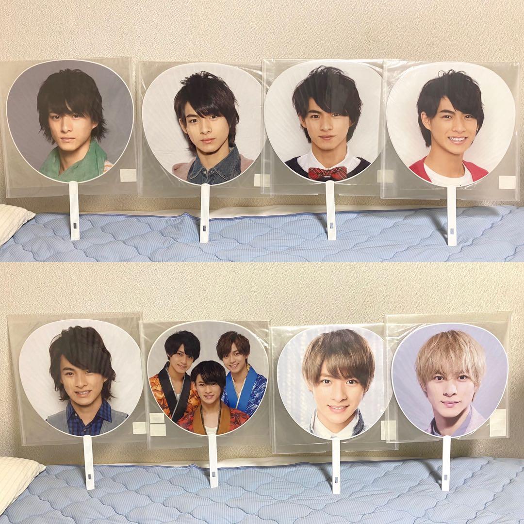 平野紫耀　歴代顔うちわ　ジュニア時代〜デビュー、最後のライブまで