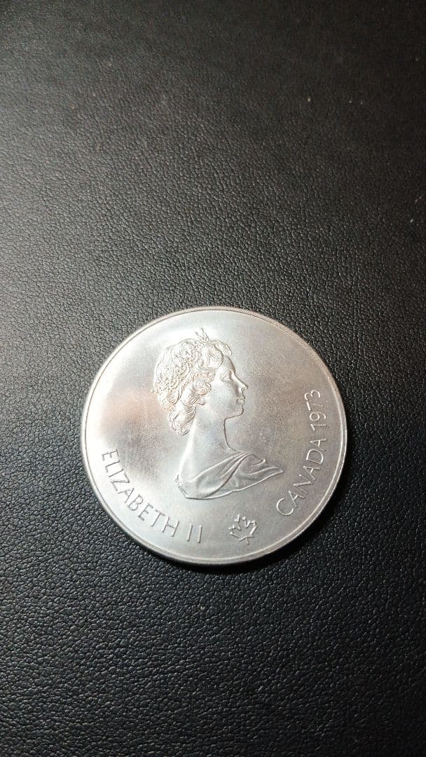 モントリオールオリンピック5ドル記念銀貨　銀925 約24.1g