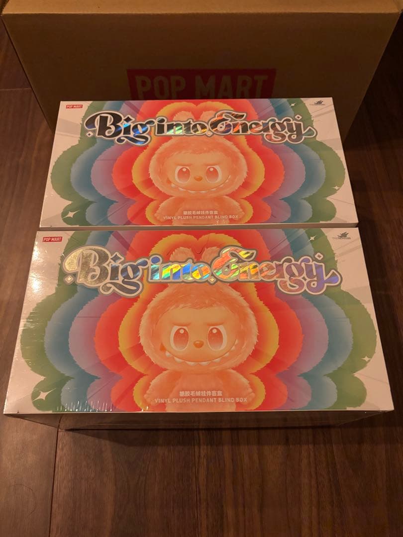 新品未開封　正規品　ラブブ　LABUBU エナジー　アソートボックス 2BOX