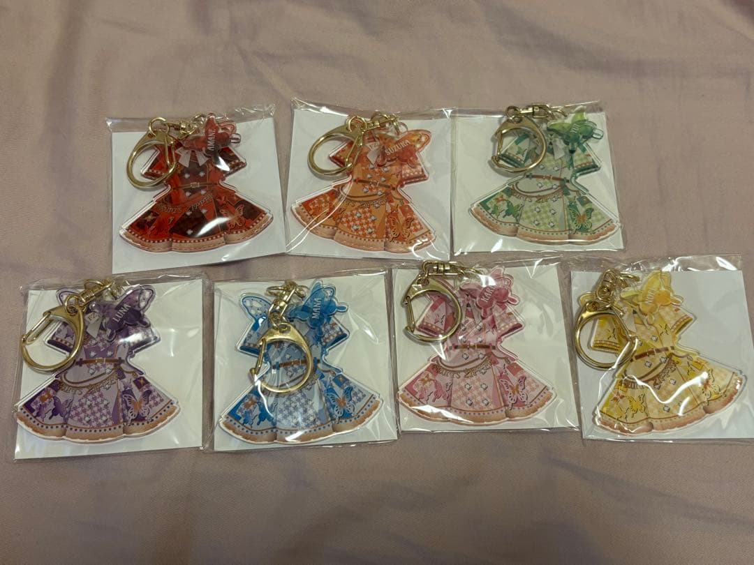 FRUITS ZIPPER　衣装アクキー　バタフライ衣装　コンプセット