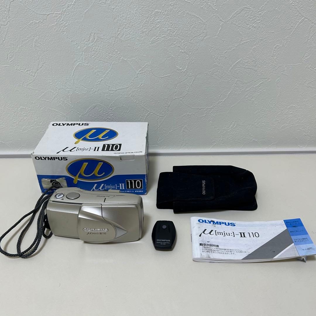 OLYMPUS μ mju Ⅱ 110 フィルムカメラ