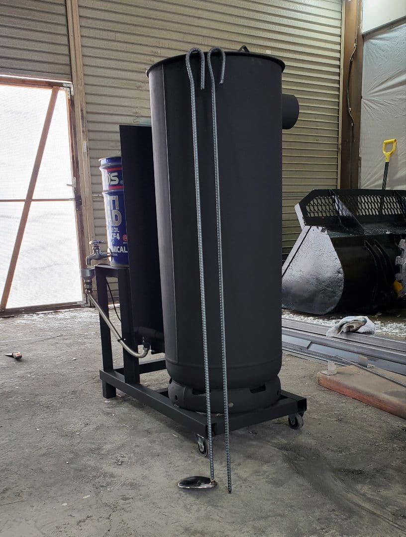 大型廃油ストーブ　送込150000円　即購入OK