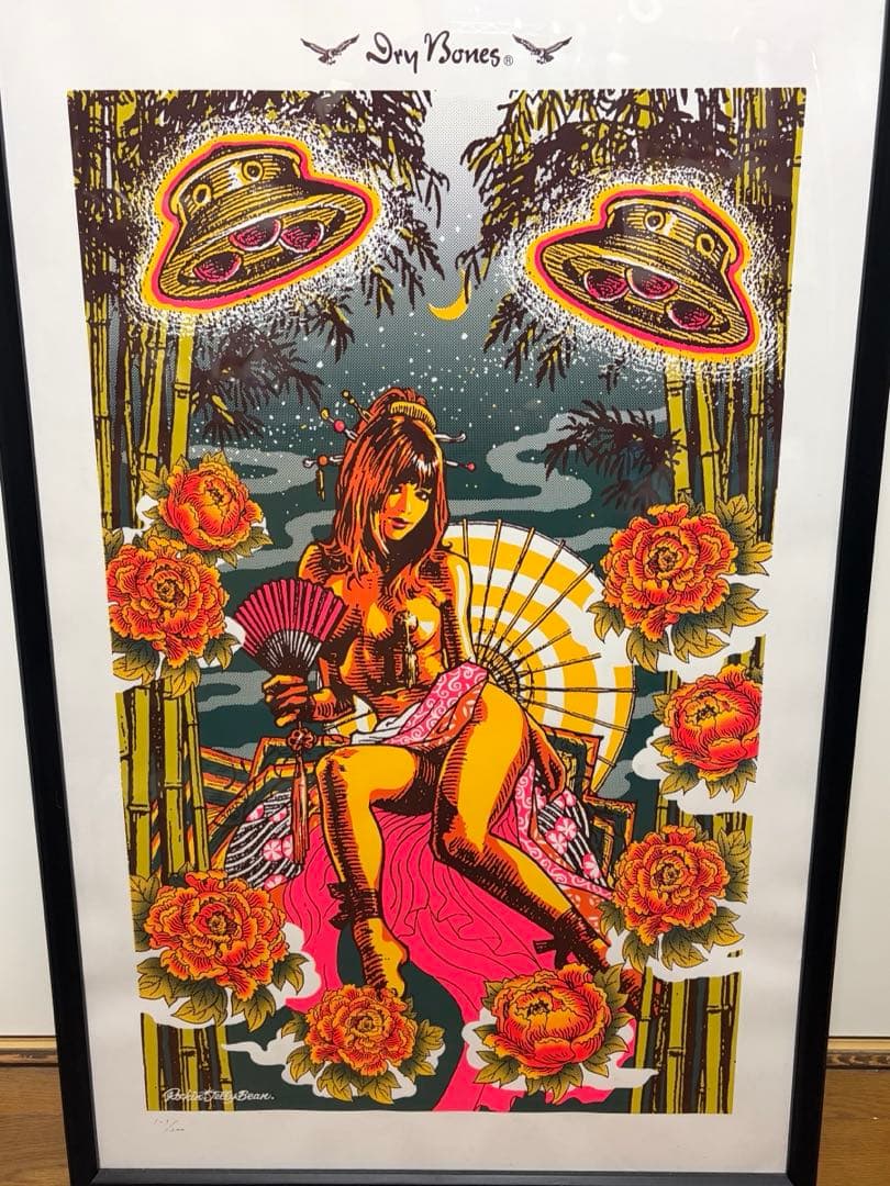 ロッキンジェリービーン KAGUYA BABY シルクスクリーンアート