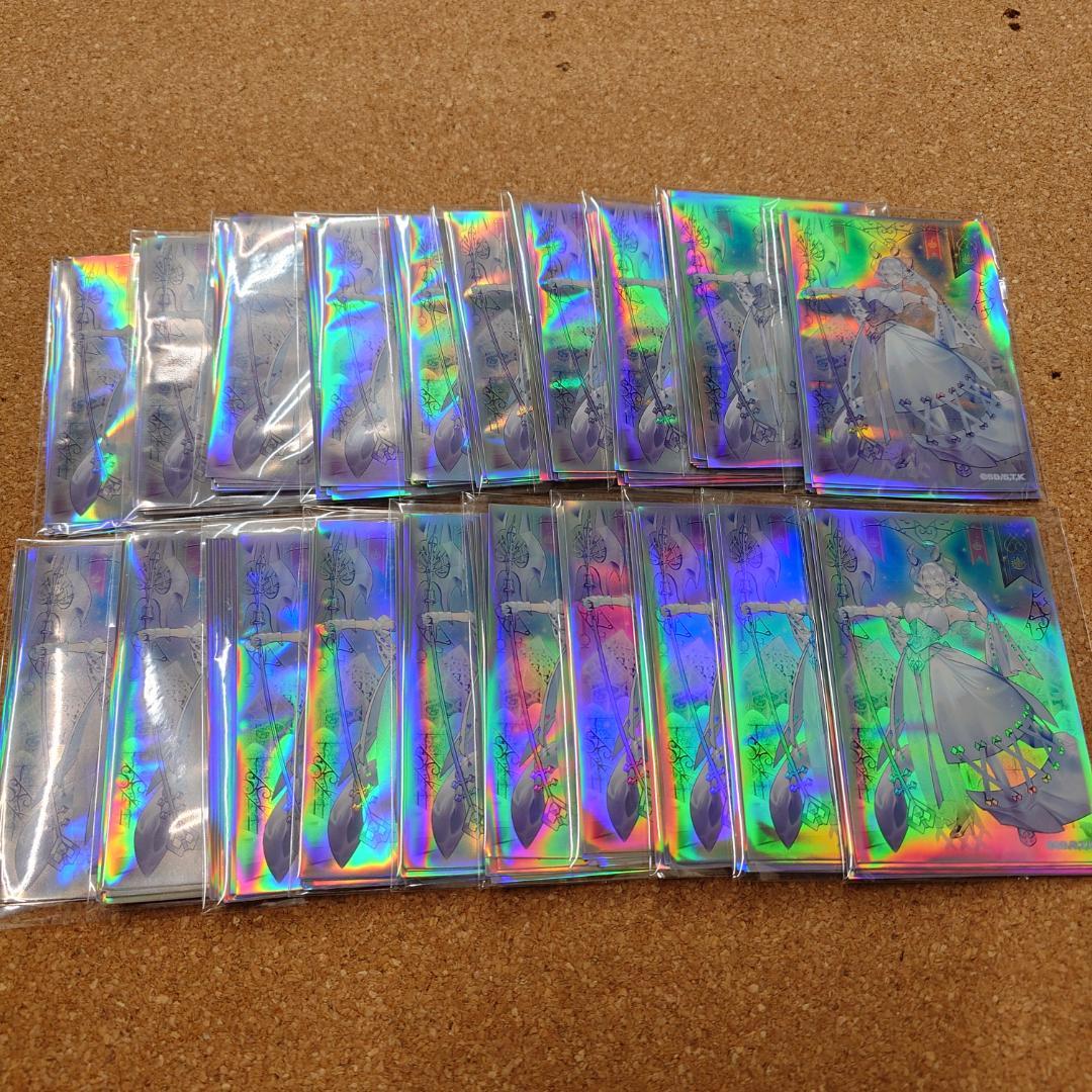 遊戯王　配布　スリーブ　白銀の城のラビュリンス　未開封　10枚入り　20個セット