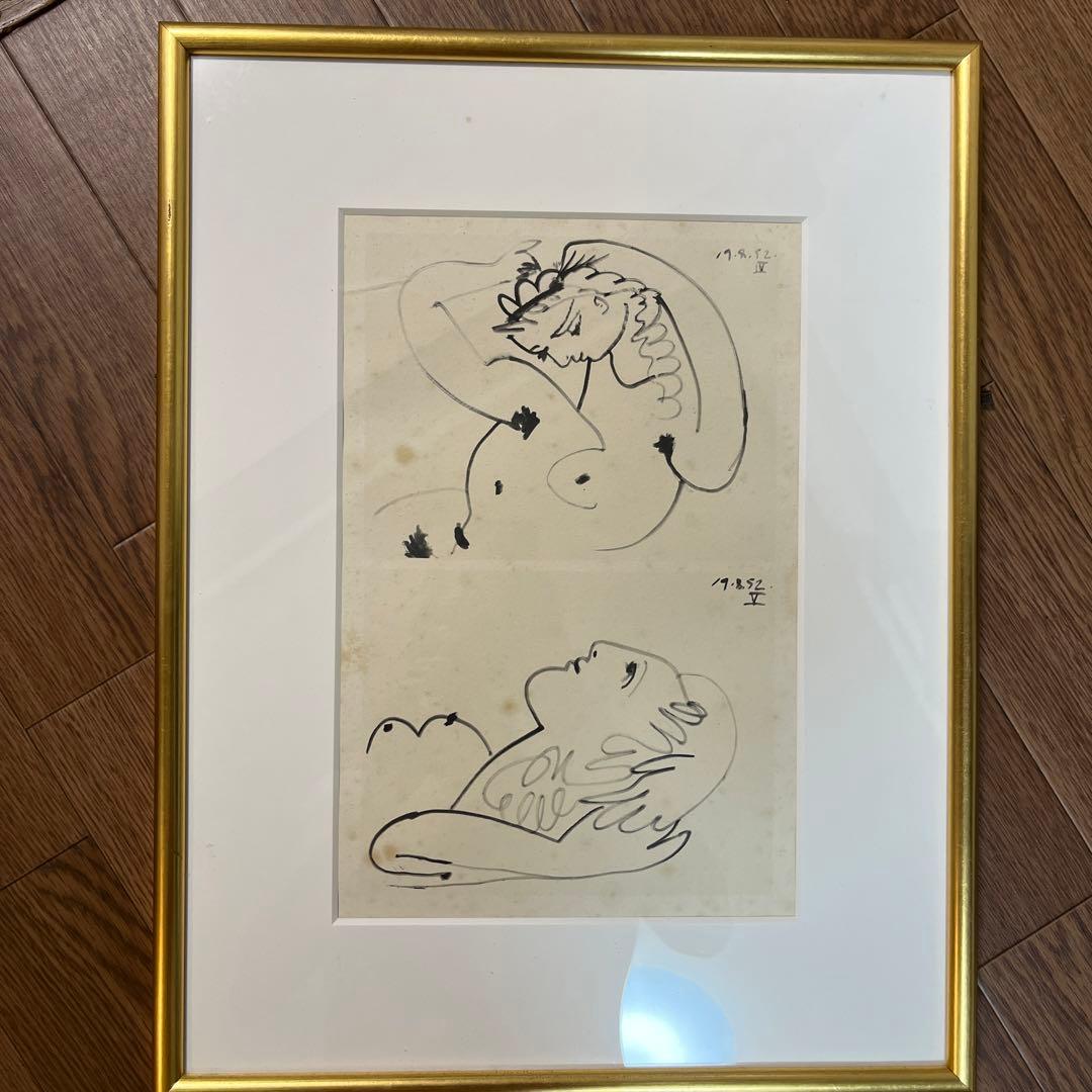 パブロピカソ　作品　リトグラフ　値下げ可
