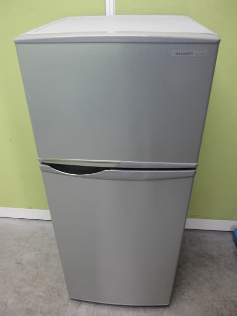 SHARP 2ドア冷蔵庫 SJ-H12W-S