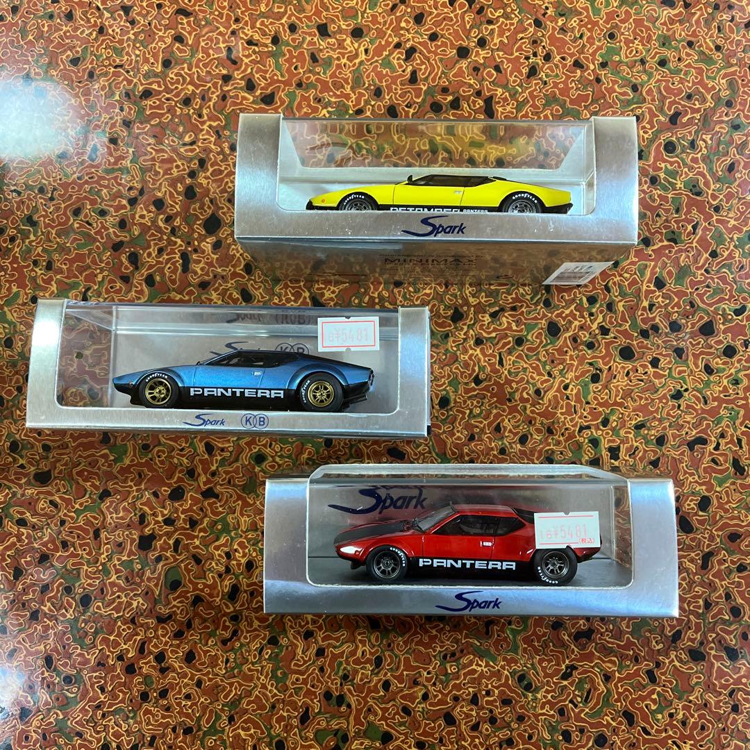 スパーク　3点　1/43