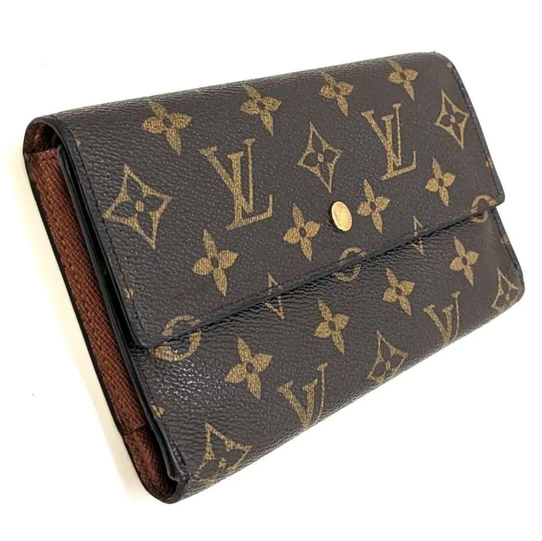 ルイヴィトン モノグラム インターナショナル 三つ折り 長財布 C2