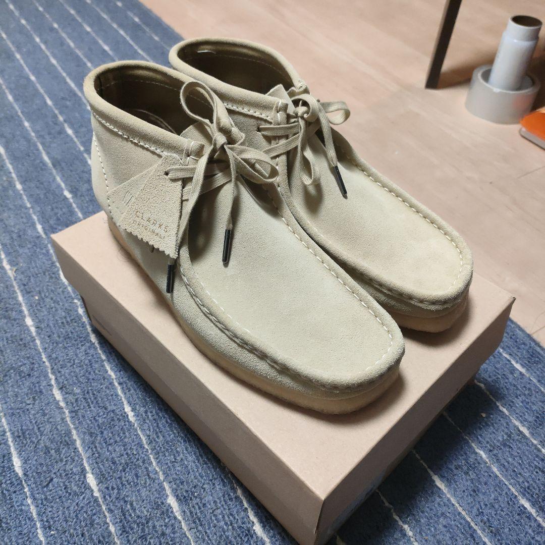 CLARKS モカシン ベージュ M 42cm
