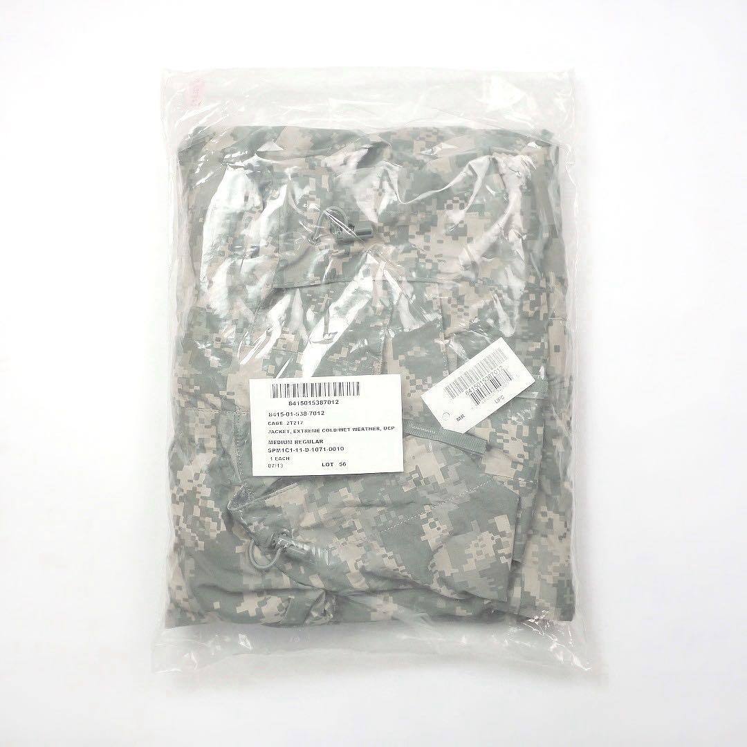 デッド？ECWCS米軍ミリタリー レイン ジャケット パーカーM軍物デジカモ迷彩