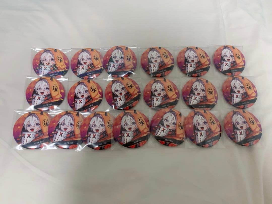 アベレージ　オレビバPUS2 3周年 缶バッジ79個　まとめ売り