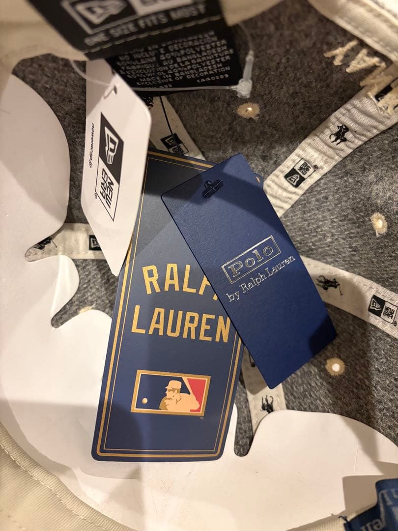 ラルフローレン×ニューヨーク・ヤンキース ベースボールキャップ　グレー　新品❗️