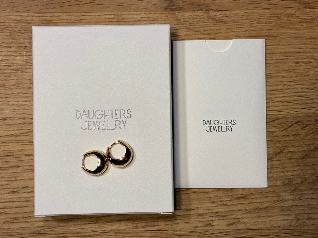 DAUGHTERS JEWELRY Dewy hoopピアス