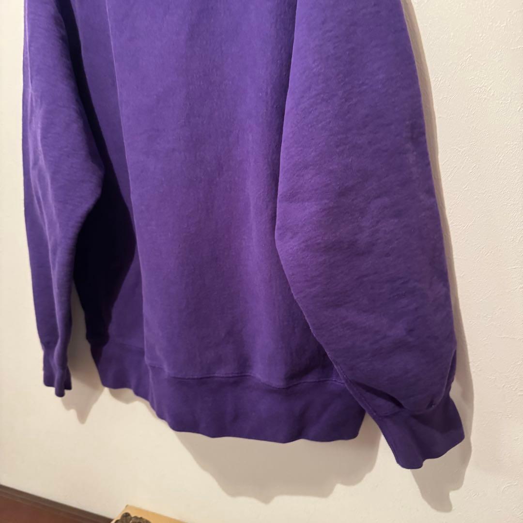 Supreme スモールロゴ パーカー フーディー Lサイズ パープル