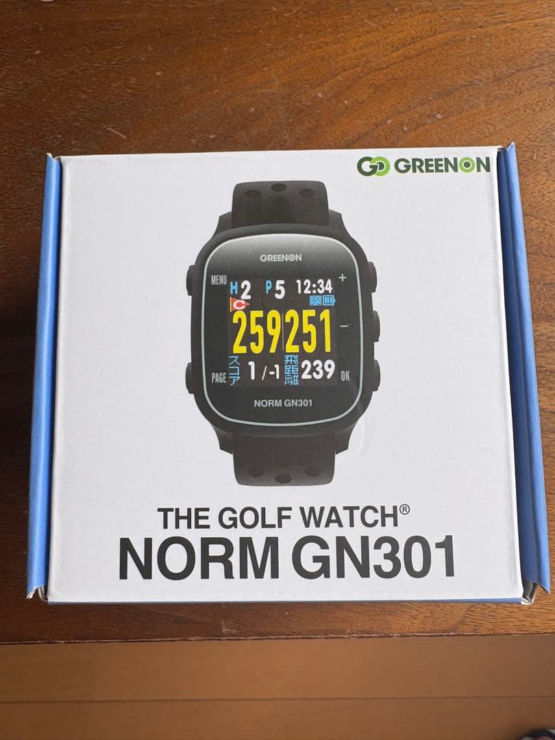 【新品】GREENON ゴルフウォッチ　NORM GN301