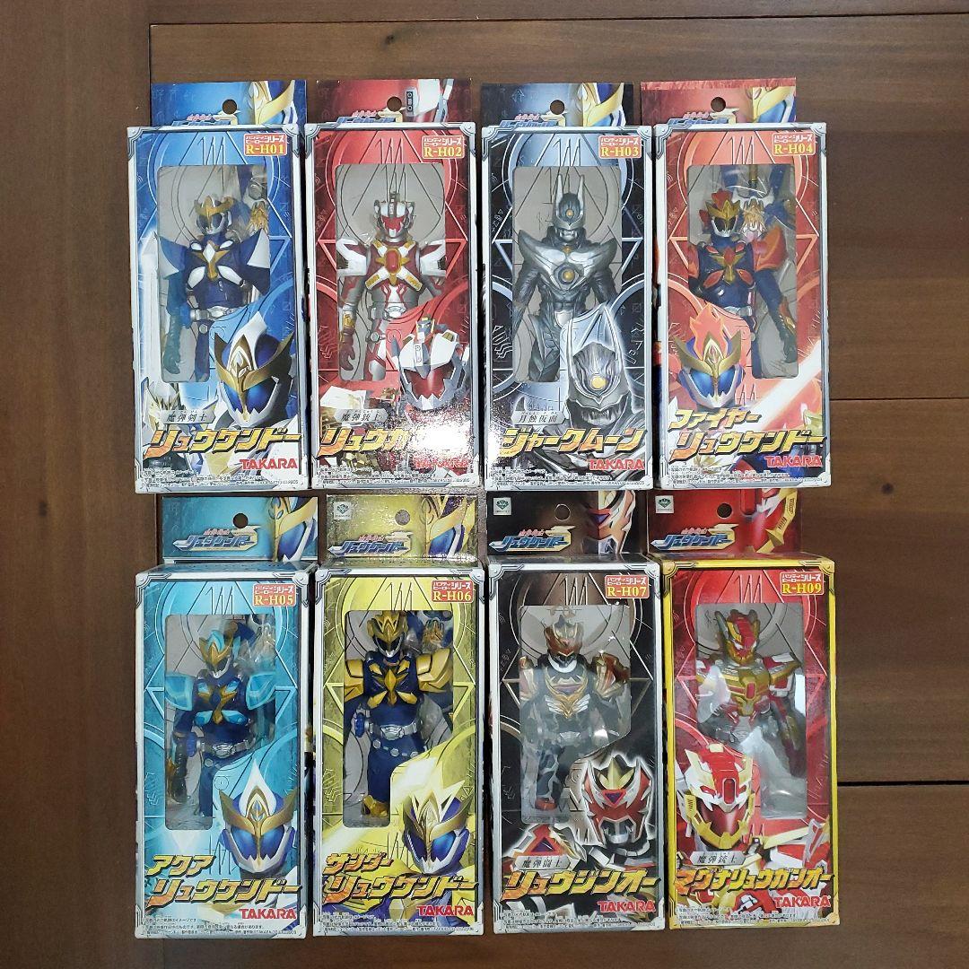 タカラ　リュウケンドー ソフビ　8個セット