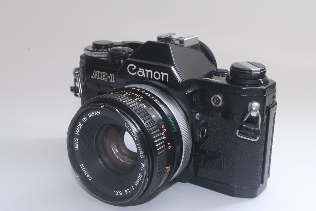 [動作品] Canon AE-1 fd 50mm f1.8 s.c