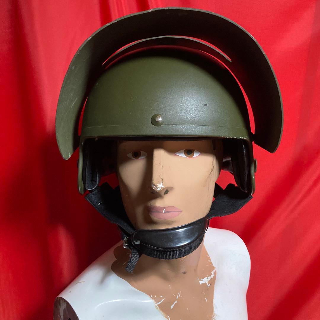 ロシア軍/内務省 MASKA-1バイザーヘルメット スチール 香港製絶版レプリカ