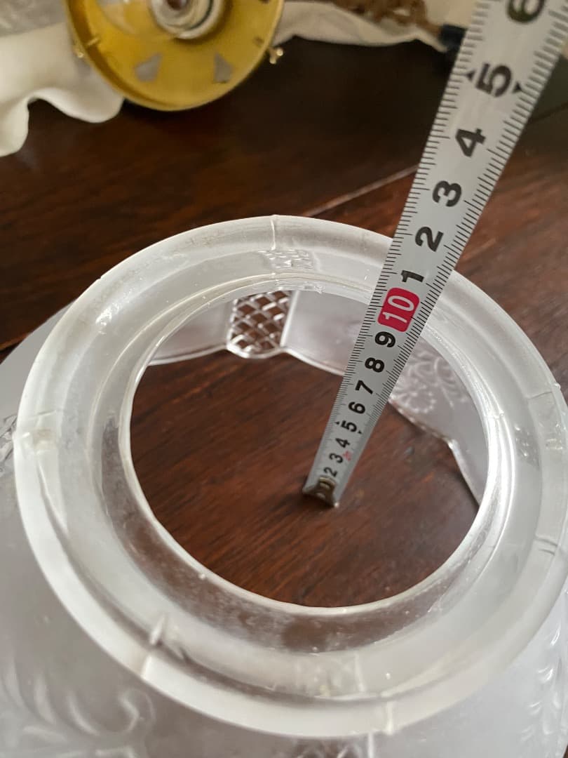 American retroヴィンテージ フロストガラスシェードペンダント照明