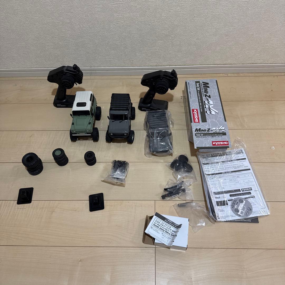 MINI-Z 4X4 ジムニーディフェンダー 2台セット