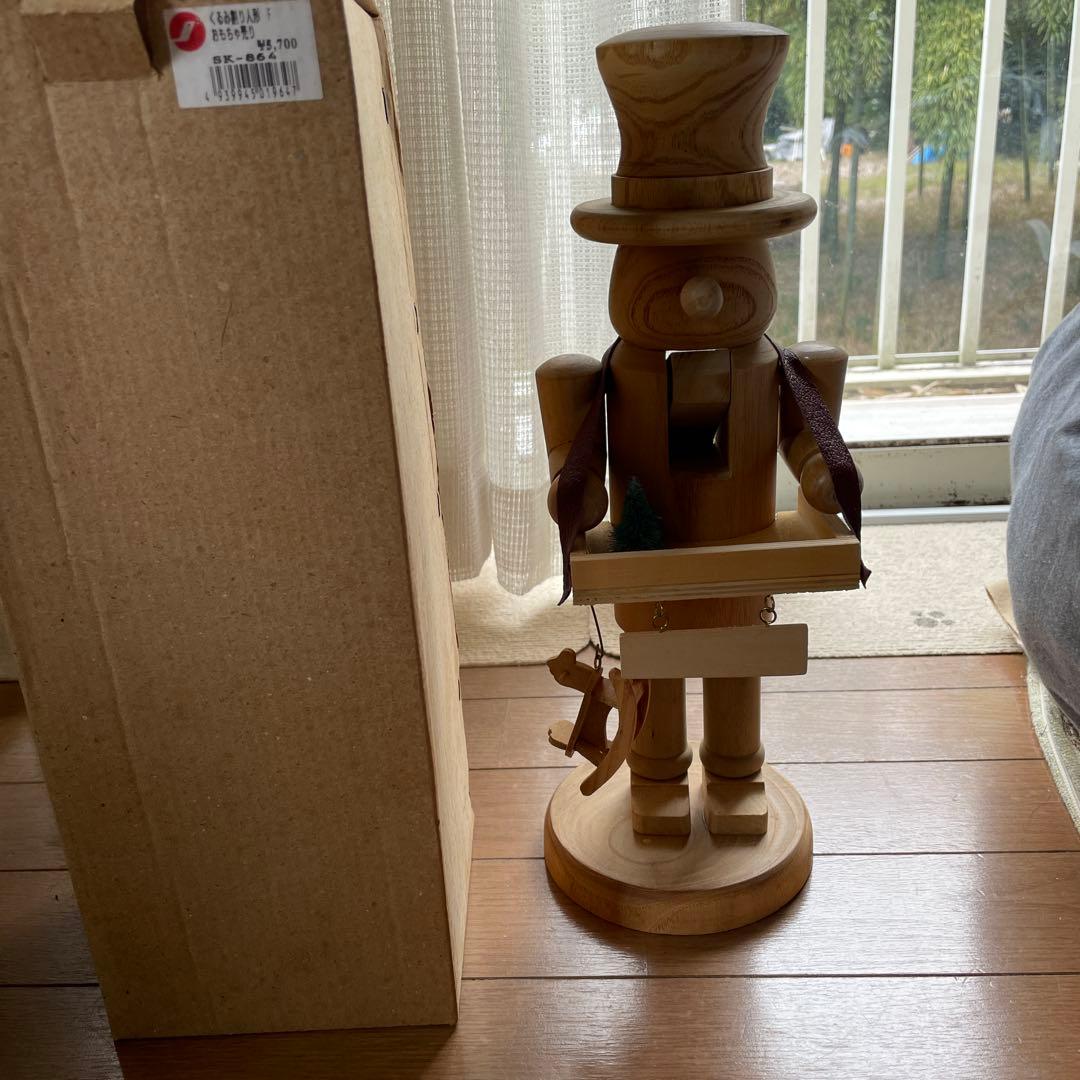 ナッツクラッカー　パターン付き古屋加江子　トールペイント