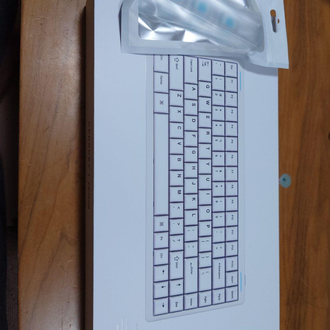 CERAKKEY ZEN75 ホワイト ブランク おまけつき