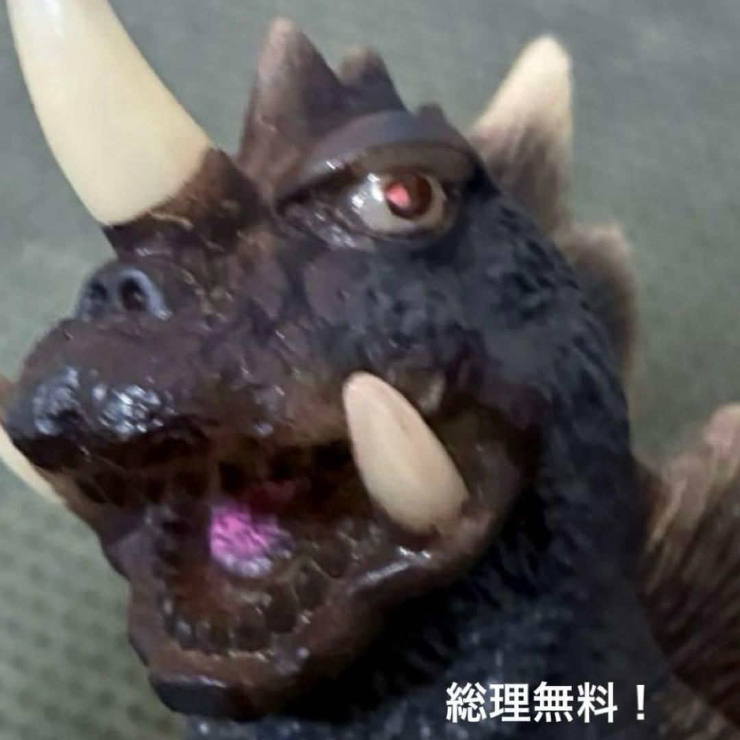 珍■ マルサン マルモン キングゴドラス ソフビ 蓄光