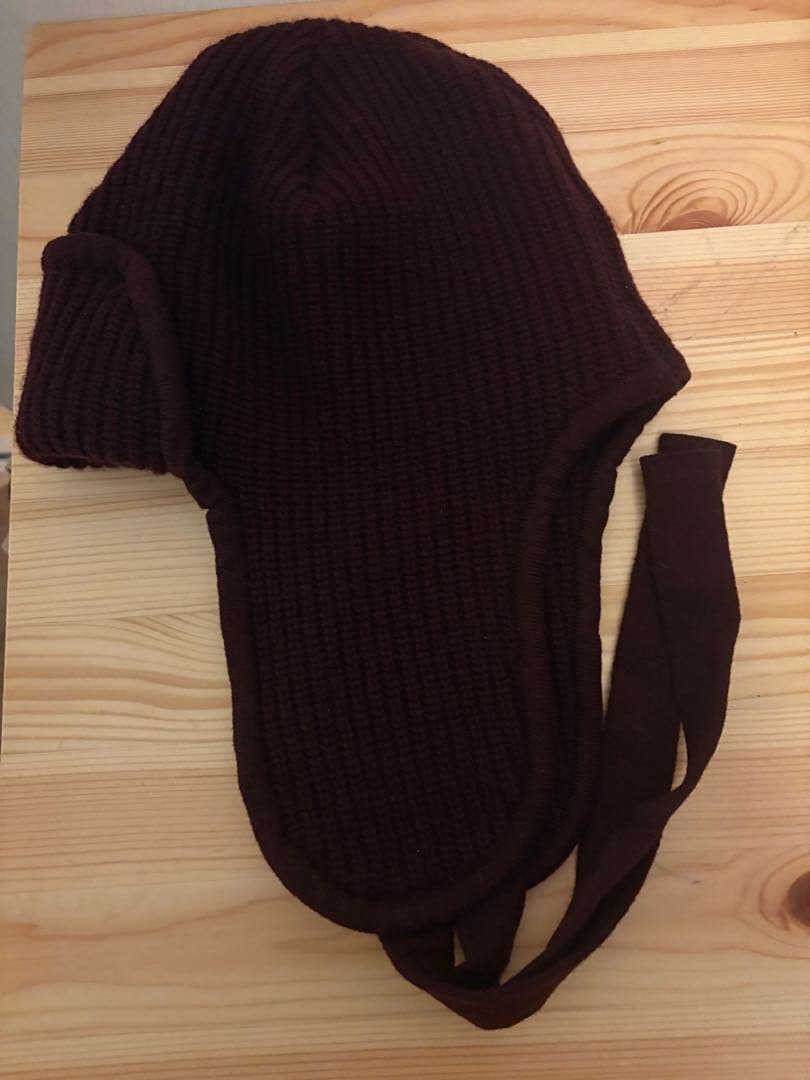 FUMIE TANAKA 耳あて付きニット帽